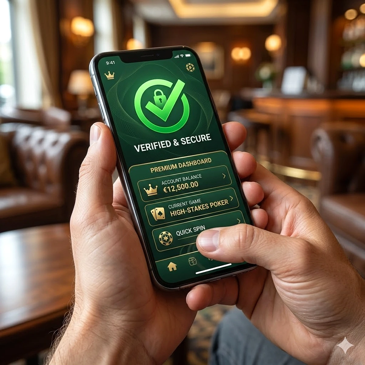 App de casino online verificada y segura en el móvil